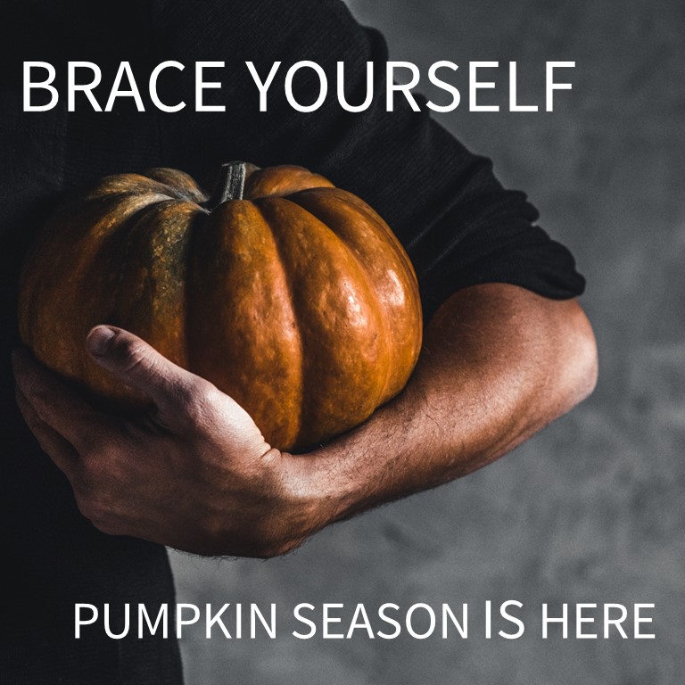brace yourself meme pumpkin