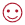 Red outlined smiley face