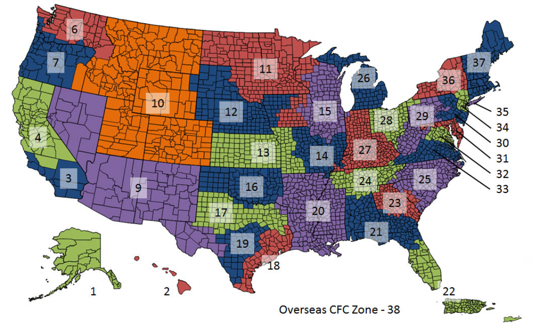 Local Zones | Combined Federal Campaign