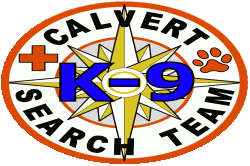 Calvert K-9 Search Team Logo